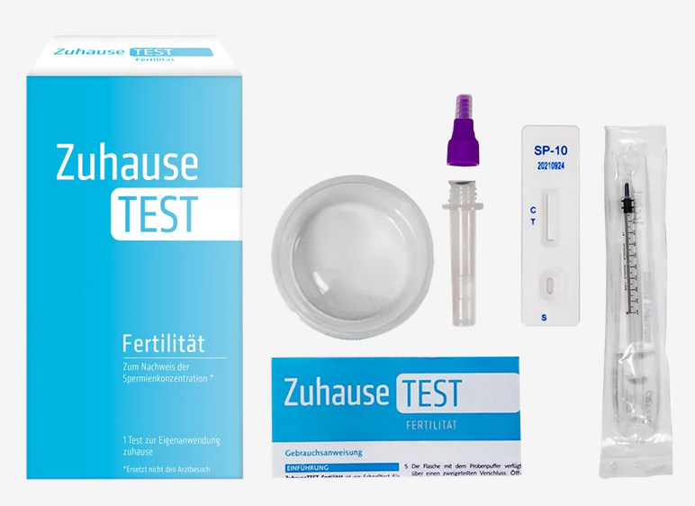 Fertility test for men - sperm count test