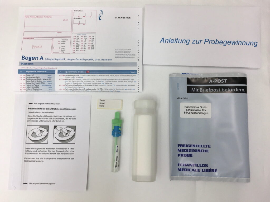 Stool diagnostics: Histamine in stool