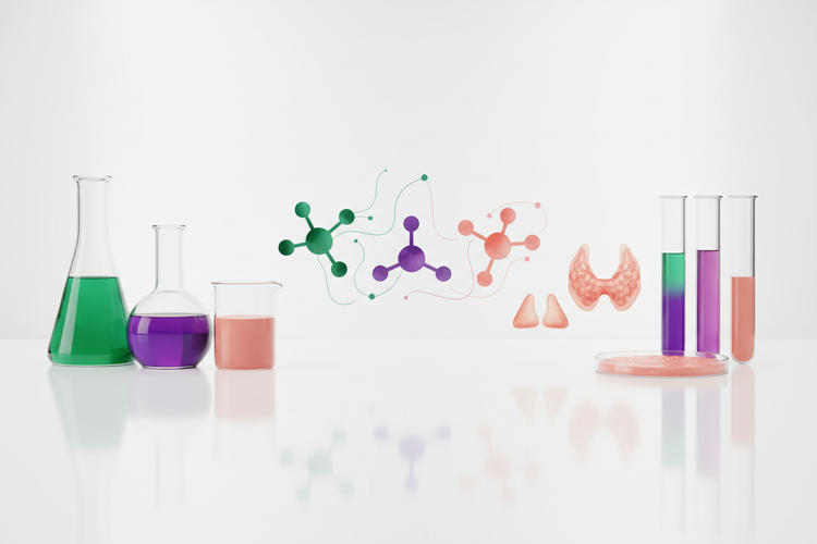 Symbolbild Labor Hormone NaturSpross