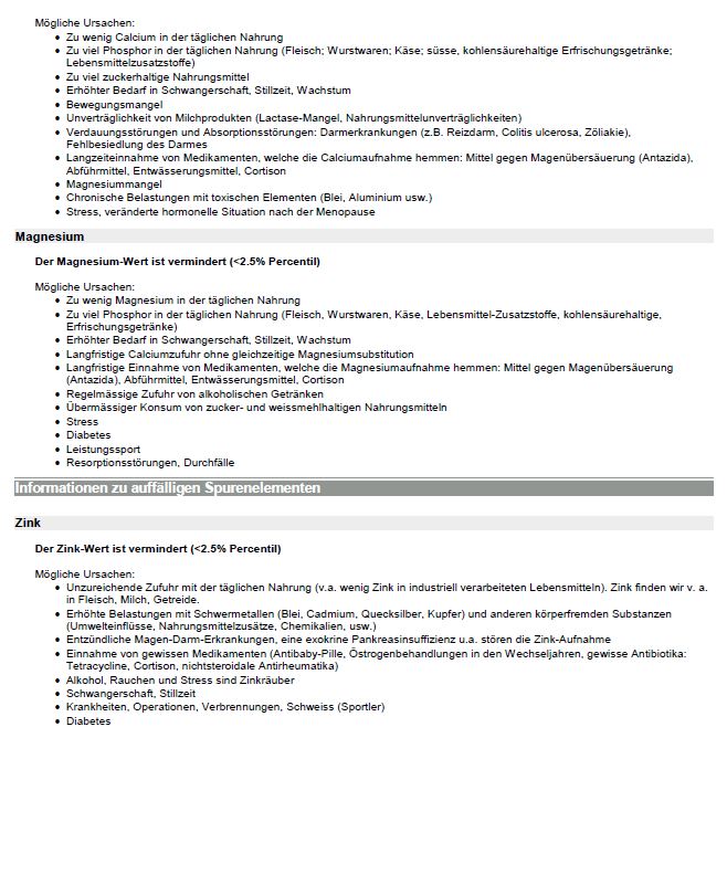 Analyse des métaux lourds dans les cheveux et interprétation