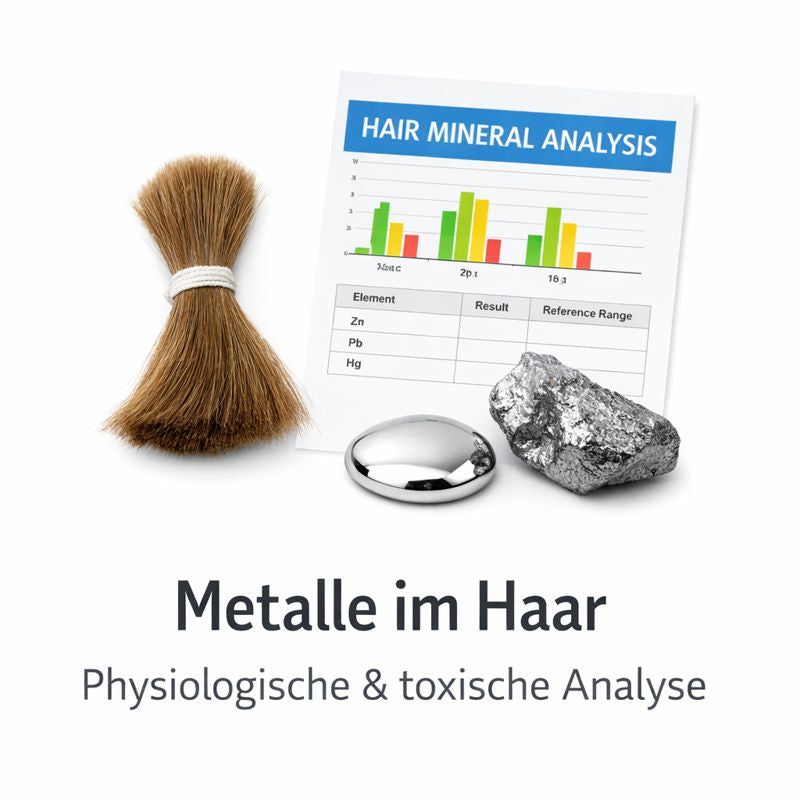 Analyse des métaux lourds dans les cheveux sans interprétation