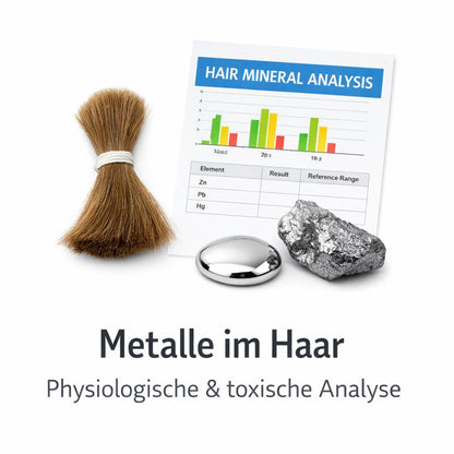 Analyse des métaux lourds dans les cheveux sans interprétation