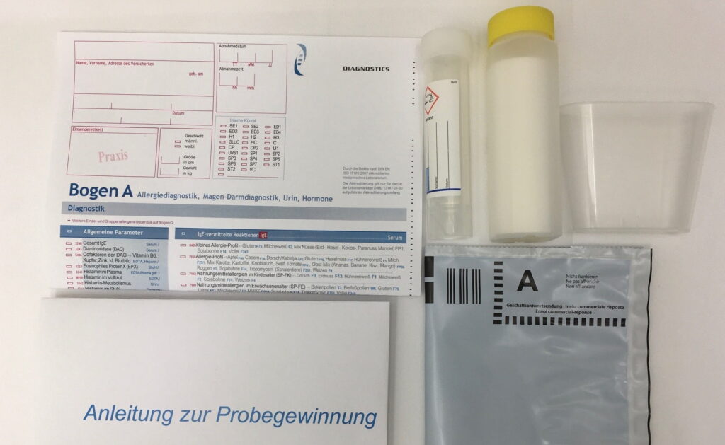 Intestinal fungus Candida complete test