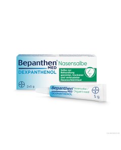 BEPANTHEN MED Nasensalbe 50 mg/g 2 Tb 5 g