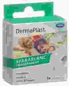 DERMAPLAST Sparablanc Transparent 2.5cmx5m weiss