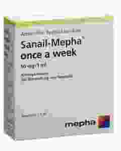 SANAIL Mepha once a week Nagellack 50 mg/ml 2.5 ml