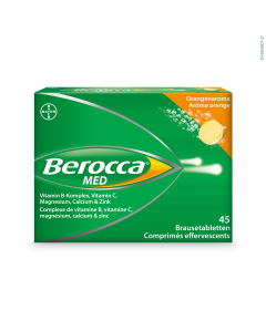 BEROCCA MED Brausetabl Orangenaroma 45 Stk