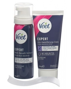 VEET EXPERT Intim-Haarentfernungs-Kit 2 x 50 ml