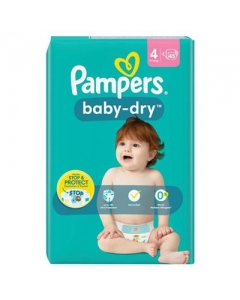 PAMPERS Baby Dry Gr4 9-14kg Maxi Spar n 45 Stk
