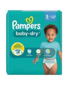 PAMPERS Baby Dry Gr5 11-16kg Junior Spar n 39 Stk