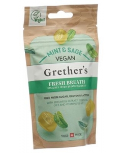 GRETHERS Fresh Breath Minz Sal Past vegan Btl 45 g