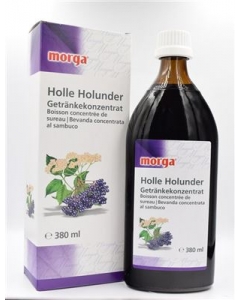 MORGA Holle Holunder Fl 380 ml
