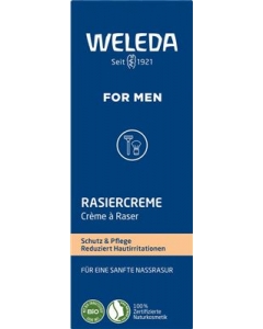 WELEDA FOR MEN Rasiercreme (n) Tb 75 ml