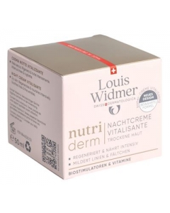 WIDMER Nutriderm Nachtcr Vitalisante parf 50 ml