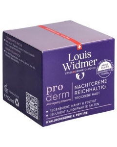 WIDMER Proderm Nachtcreme reichhaltig parf 50 ml