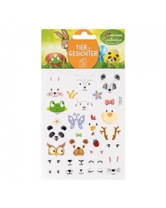HEITMANN Oster-Sticker Tiergesichter