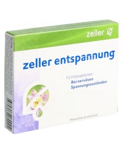 ZELLER Entspannung Filmtabl 15 Stk