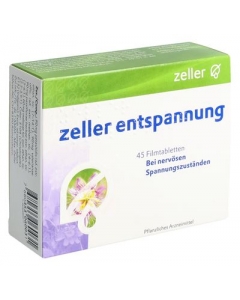 ZELLER Entspannung Filmtabl 45 Stk