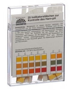 BIOSANA Indikatorstäbchen pH 4.5-9.25 25 Stk