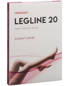 VENOSAN LEGLINE 20 A-D S black 1 Paar
