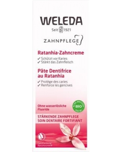 WELEDA Ratanhia Zahncreme Tb 75 ml