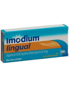 IMODIUM lingual Schmelztabl 2 mg 20 Stk