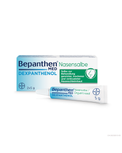 BEPANTHEN MED Nasensalbe 50 mg/g 2 Tb 5 g