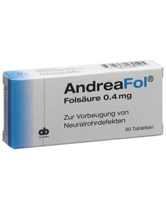 ANDREAFOL Tabl 0.4 mg 30 Stk