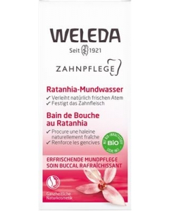 WELEDA Ratanhia Mundwasser konz Fl 50 ml