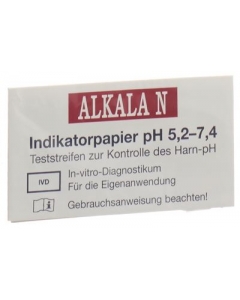ALKALA N Indikatorpapier pH 5.2-7.4