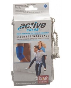 BORT AKTIVE COLOR Ellenbogenbandage GrL +28cm blau