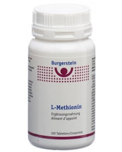 BURGERSTEIN L-Methionin Tabl 100 Stk