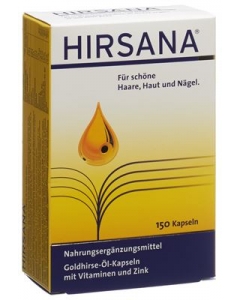 HIRSANA Goldhirse Öl Kapseln 150 Stk