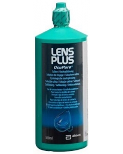LENS PLUS Ocu Pure Kochsalzlösung 360 ml