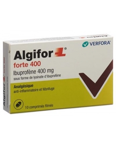 ALGIFOR L FORTE Filmtabl 400 mg (D) 10 Stk