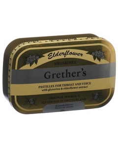 GRETHERS Elderflower o Z Ds 110 g