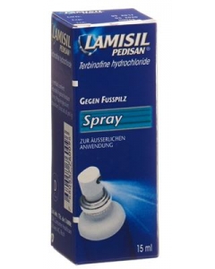 LAMISIL PEDISAN Spr 1 % 15 ml