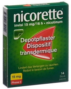 NICORETTE Invisi Patch 15 mg/16h 14 Stk