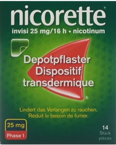 NICORETTE Invisi Patch 25 mg/16h 14 Stk