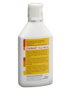 CARBOVIT Susp 15 g/100ml oral Fl 100 ml