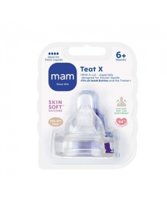 MAM Ersatzsauger Flasche GrX 6+M 2 Stk