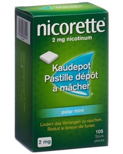 NICORETTE Polar Mint Kaudepots 2 mg 105 Stk