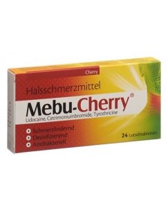 MEBU-CHERRY Lutschtabl 24 Stk