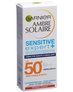 AMBRE SOLAIRE Gesichtscr Sensi Expert+ SF50+ 50 ml