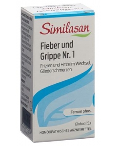 SIMILASAN Fieber und Grippe Nr. 1 Glob 15 g