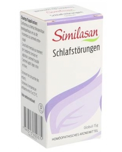 SIMILASAN Schlafstörungen Glob 15 g