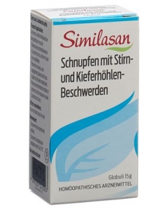 SIMILASAN Schnupfen Stirn Kieferhöhlen Glob N 15 g