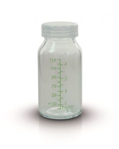 ARDO GLASS BOTTLE Glasflasche 130ml für Kliniken