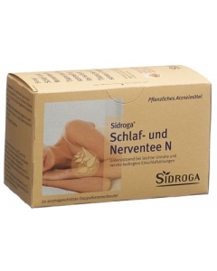 SIDROGA Schlaf- und  Nerventee N 20 Stk