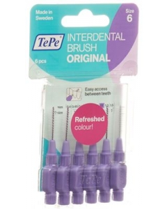 TEPE Interdental Brush 1.1mm violett Blist 6 Stk